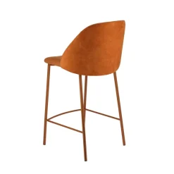 Perfecta Soda Tabouret snack cosy en tissu avec pieds en métal* Tabouret Snack (assise +/- 65 Cm)|Tabouret De Bar (assise +/- 80 Cm)