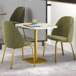 Perfecta Sofia Chaise basse cosy en tissu et métal* Chaise De Salle à Manger|Chaise Salon