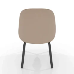 Perfecta Sofia Chaise basse cosy en simili avec pieds en métal* Chaise De Cuisine|Chaise De Salle à Manger