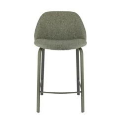 Perfecta Sofia Tabouret snack confortable en tissu avec pieds en métal* Tabouret Snack (assise +/- 65 Cm)|Tabouret De Bar (assise +/- 80 Cm)