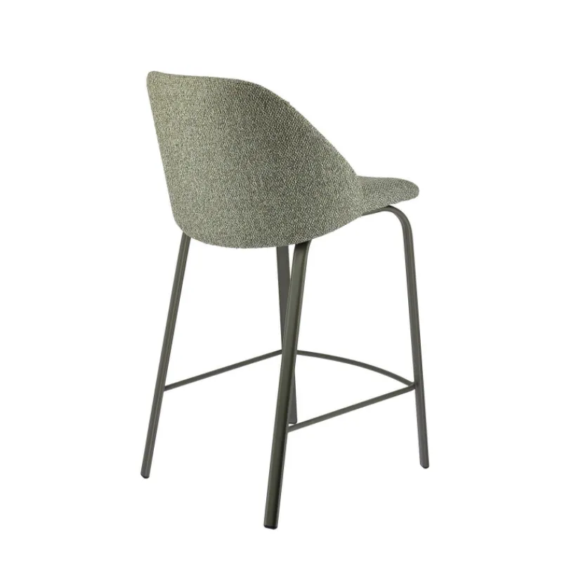 Perfecta Sofia Tabouret snack confortable en tissu avec pieds en métal* Tabouret Snack (assise +/- 65 Cm)|Tabouret De Bar (assise +/- 80 Cm)