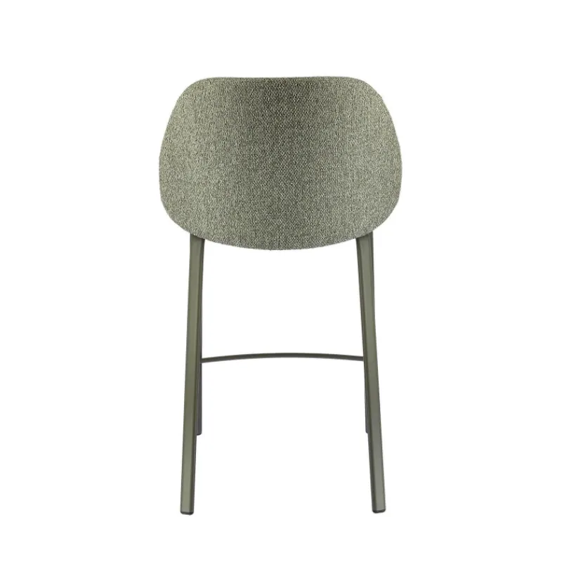 Perfecta Sofia Tabouret snack confortable en tissu avec pieds en métal* Tabouret Snack (assise +/- 65 Cm)|Tabouret De Bar (assise +/- 80 Cm)