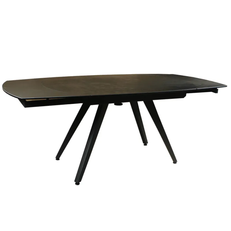SofiaTable moderne extensible en céramique avec pieds en métal* Table De Salle à Manger