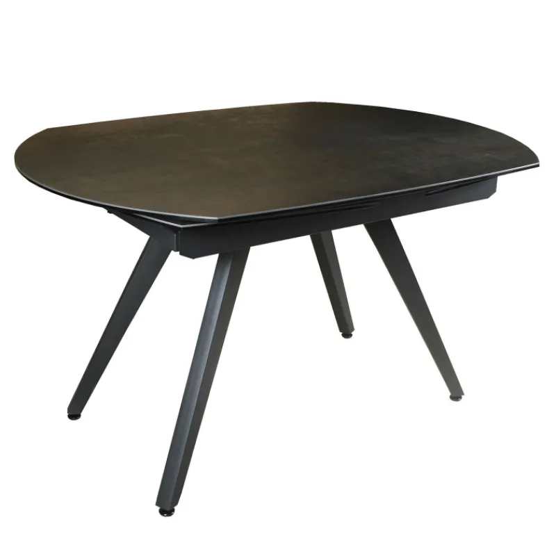 SofiaTable moderne extensible en céramique avec pieds en métal* Table De Salle à Manger