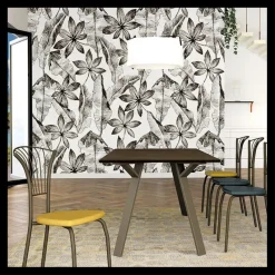 Carrier Solandre ® Chaise de cuisine en synthétique et métal* Chaise De Cuisine