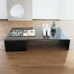 Sovet Italia Spider Sovet® Table basse design rectangulaire en verre* Table De Salon