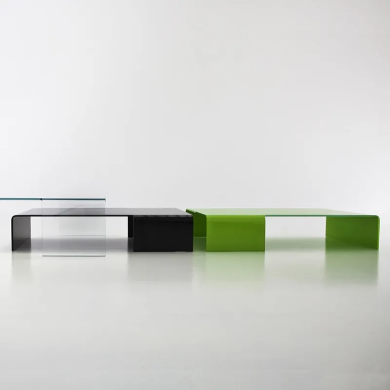 Sovet Italia Spider Sovet® Table basse design rectangulaire en verre* Table De Salon