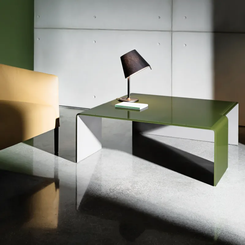Sovet Italia Spider Sovet® Table basse design rectangulaire en verre* Table De Salon