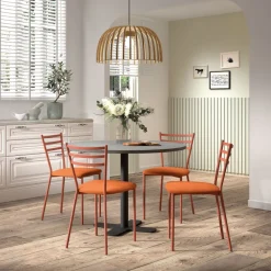 Perfecta Spinner Table ronde pour cuisine en stratifié avec pied central* Table De Cuisine