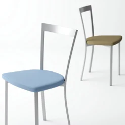 Cancio Spirit Chaise de cuisine moderne en synthétique et métal* Chaise De Cuisine