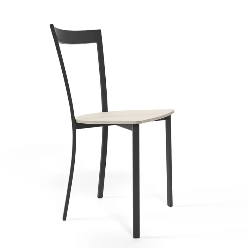 Cancio Spirit Chaise de cuisine métal et bois* Chaise De Cuisine