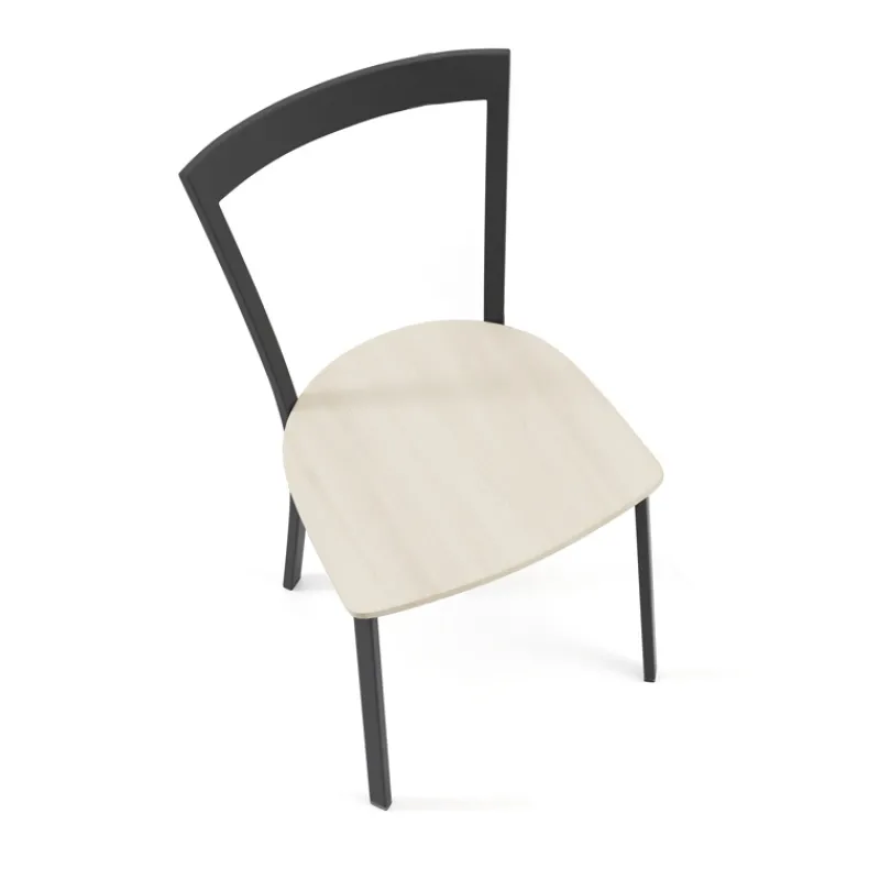 Cancio Spirit Chaise de cuisine métal et bois* Chaise De Cuisine