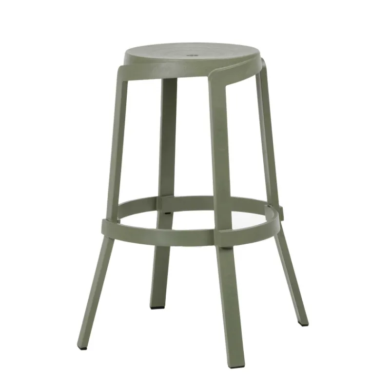 Stack Maxi Tabouret de bar recyclé et empilable* Tabouret De Bar (assise +/- 80 Cm)