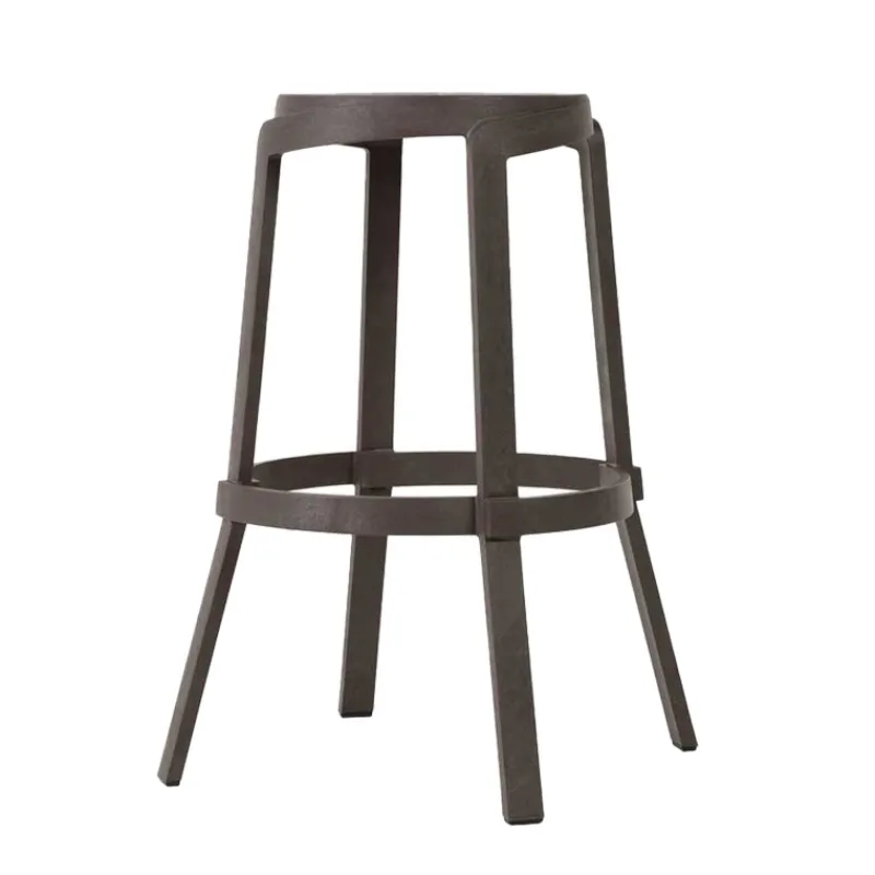 Stack Maxi Tabouret de bar recyclé et empilable* Tabouret De Bar (assise +/- 80 Cm)
