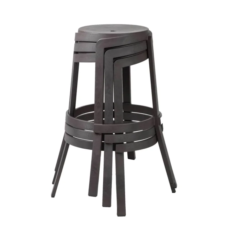 Stack Maxi Tabouret de bar recyclé et empilable* Tabouret De Bar (assise +/- 80 Cm)