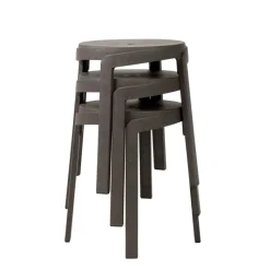 Stack mini Tabouret bas recyclé et empilable* Tabouret Bas (assise +/- 45 Cm)