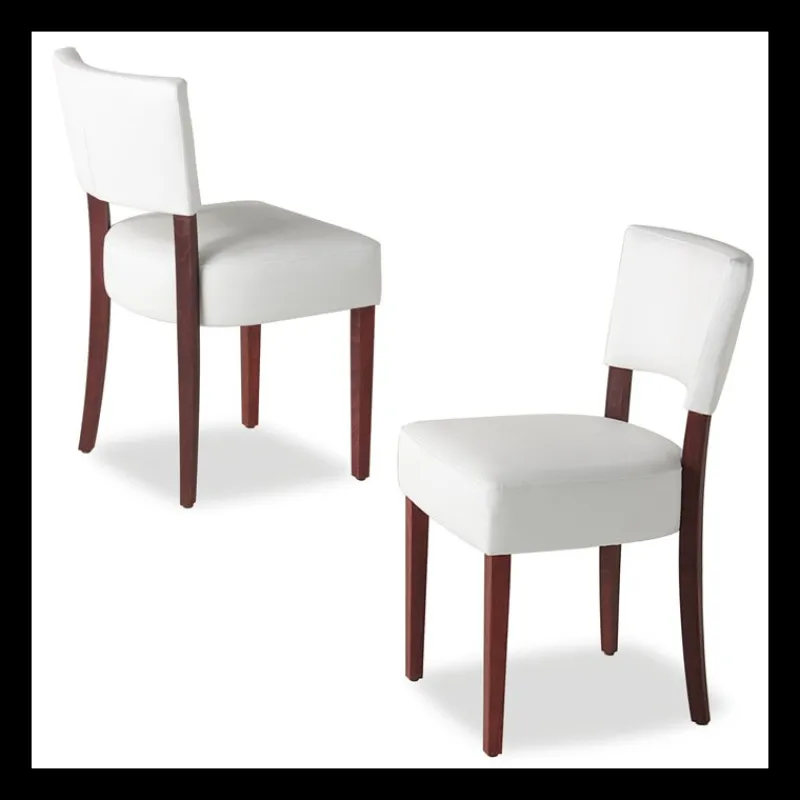 Sessio Steffi Chaise de salle à manger en bois et synthétique* Chaise De Cuisine|Chaise De Salle à Manger