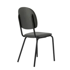 Perfecta STR5 Chaise de cuisine en simili et métal* Chaise De Cuisine