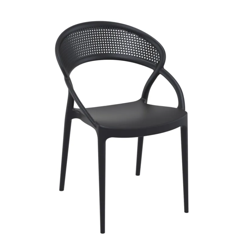 Sunset Chaise design de jardin empilable en polypropylène* Chaise De Jardin
