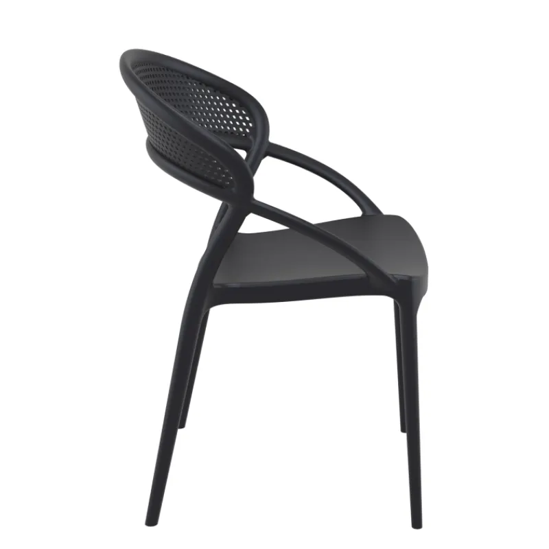 Sunset Chaise design de jardin empilable en polypropylène* Chaise De Jardin