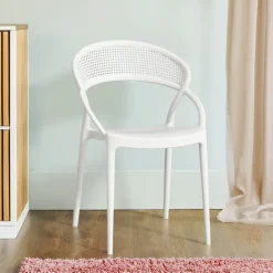 Sunset Chaise design empilable en polypropylène* Chaise De Cuisine|Chaise De Salle à Manger