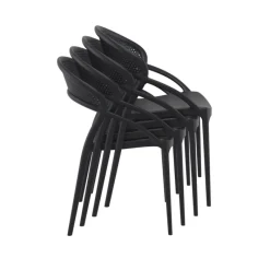 Sunset Chaise design empilable en polypropylène* Chaise De Cuisine|Chaise De Salle à Manger
