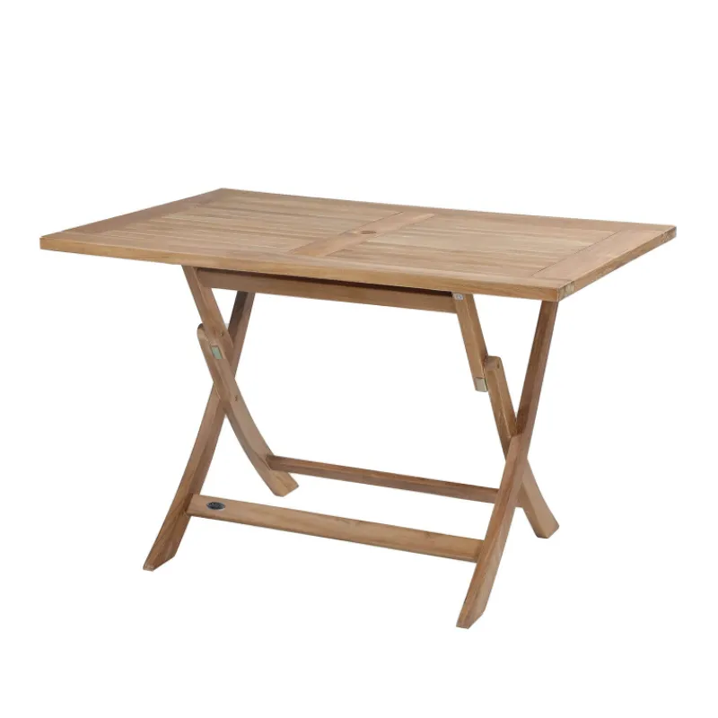 Medicis TanamaTable de jardin rectangulaire pliante en teck massif* Table De Jardin