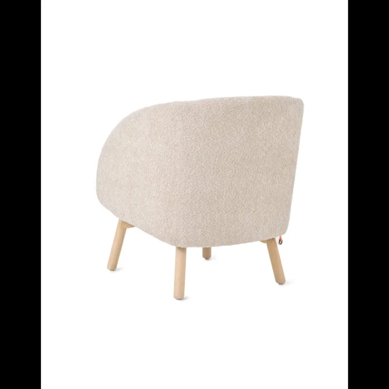 Mobitec Thalia ® Fauteuil confortable en tissu avec pieds en bois* Chaise De Salle à Manger|Chaise Salon