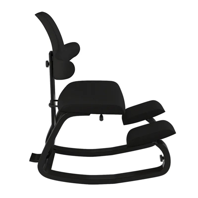 Varier ThatSit ® Chaise de bureau ergonomique à bascule en tissu et bois* Chaise Pour Chambre|Chaise De Bureau
