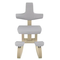 Varier ThatSit ® Chaise de bureau ergonomique à bascule en tissu et bois* Chaise Pour Chambre|Chaise De Bureau
