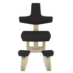Varier ThatSit ® Chaise de bureau ergonomique à bascule en tissu et bois* Chaise Pour Chambre|Chaise De Bureau