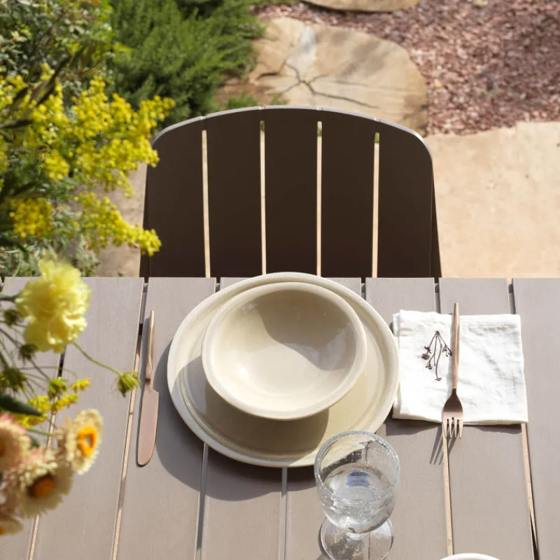 Tiberina Chaise de jardin empilable en polypropylène* Chaise De Jardin