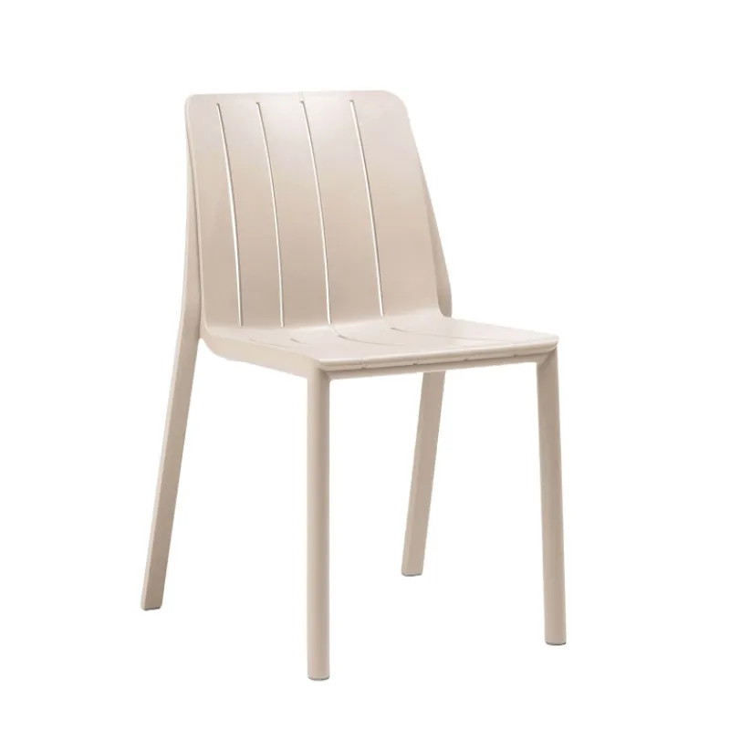 Tiberina Chaise de jardin empilable en polypropylène* Chaise De Jardin