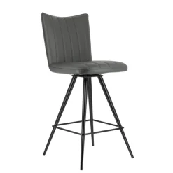 TiméoTabouret snack pivotant avec pieds obliques* Tabouret De Bar (assise +/- 80 Cm)|Chaise De Salle à Manger