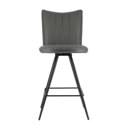 TiméoTabouret snack pivotant avec pieds obliques* Tabouret De Bar (assise +/- 80 Cm)|Chaise De Salle à Manger