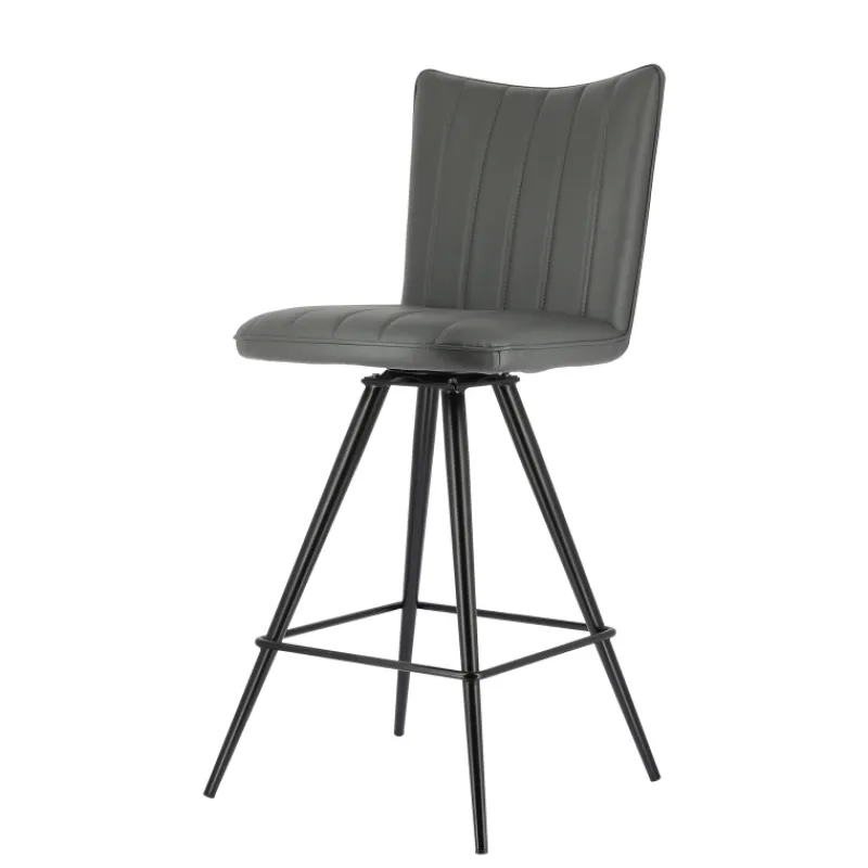 TiméoTabouret snack pivotant avec pieds obliques* Tabouret De Bar (assise +/- 80 Cm)|Chaise De Salle à Manger