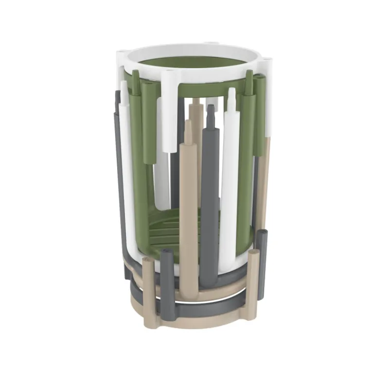 Tom Tabouret snack sans dossier en polypropylène* Tabouret Snack (assise +/- 65 Cm)|Tabouret De Bar (assise +/- 80 Cm)