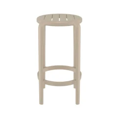 Tom Tabouret snack sans dossier en polypropylène* Tabouret Snack (assise +/- 65 Cm)|Tabouret De Bar (assise +/- 80 Cm)