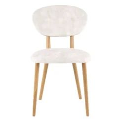 Mobitec Toro ® Chaise moderne en tissu et bois massif* Chaise De Salle à Manger|Chaise Salon