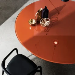 Sovet Italia Totem Sovet® Table ronde design en verre* Table De Salle à Manger