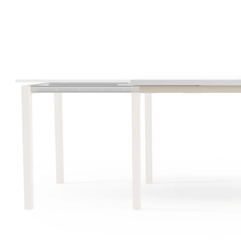 Cancio Toy bois Table de cuisine en verre avec rallonge* Table De Cuisine