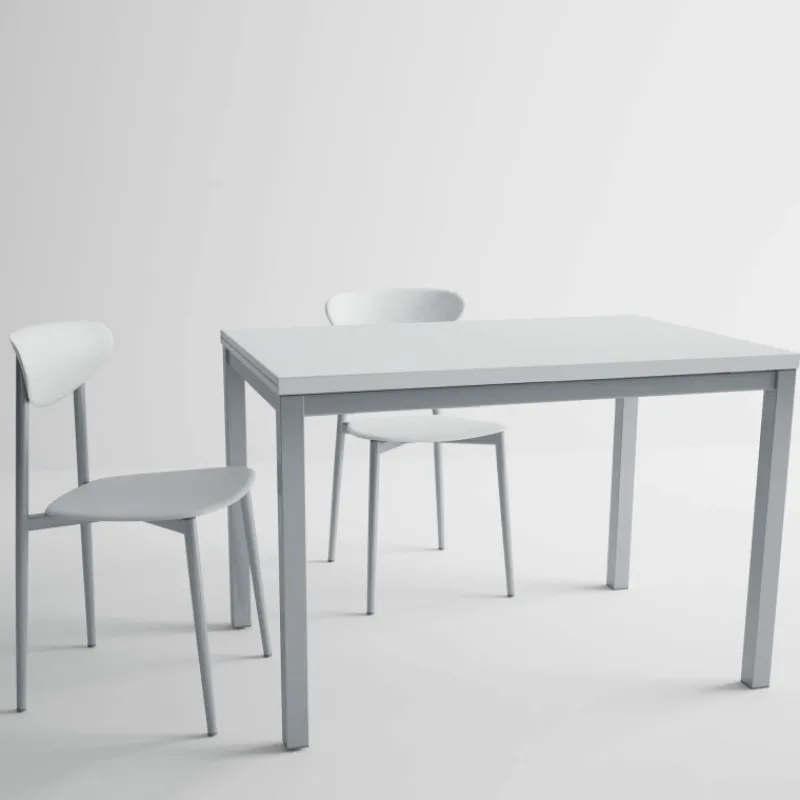 Cancio Toy métal Table de cuisine en verre avec rallonge hauteur 75 cm* Table De Cuisine