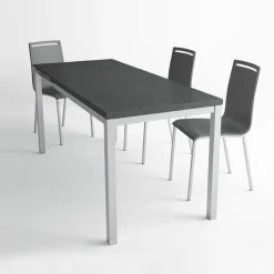 Cancio Toy métal Table de cuisine en céramique avec rallonge hauteur 75 cm* Table De Cuisine