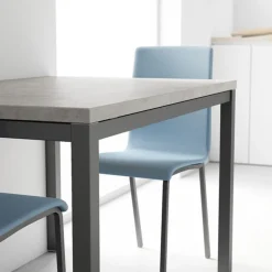 Cancio Toy métal Table de cuisine en céramique avec rallonge hauteur 75 cm* Table De Cuisine