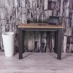 Altacom Trek Console extensible transformable en table en mélaminé* Table Pour Petit Espace
