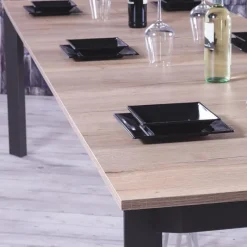 Altacom Trek Console extensible transformable en table en mélaminé* Table Pour Petit Espace