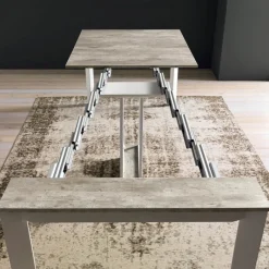 Altacom Trek Console extensible transformable en table en mélaminé* Table Pour Petit Espace