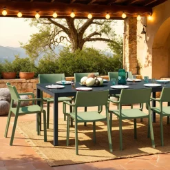 Trill Fauteuil de jardin empilable en polypropylène* Chaise De Jardin|Fauteuil De Jardin