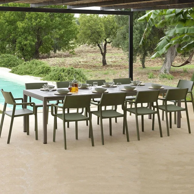 Trill Fauteuil de jardin empilable en polypropylène* Chaise De Jardin|Fauteuil De Jardin
