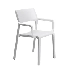 Trill Fauteuil moderne empilable en polypropylène* Chaise De Cuisine|Chaise De Salle à Manger